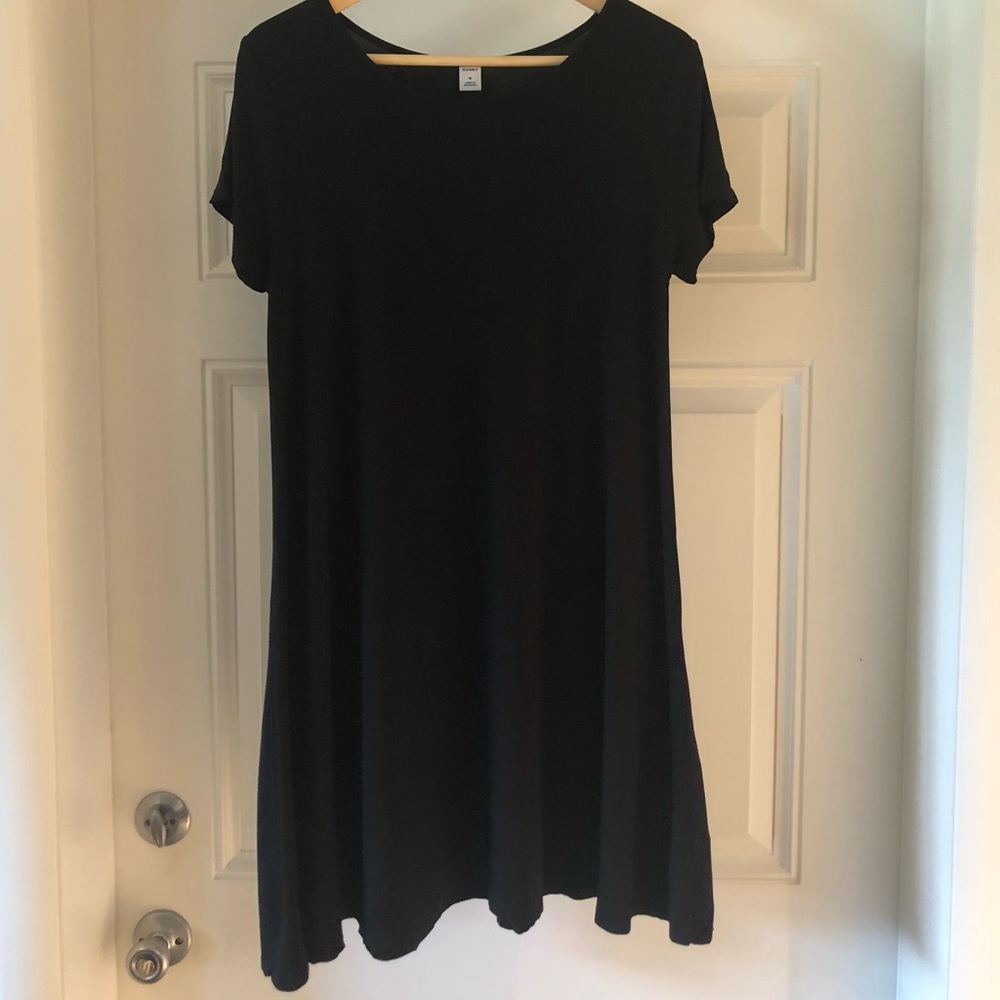 Black Swing Dress from Old Navy